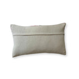 Embroidered Huipil & Handwoven Cotton Throw Pillow Cover