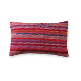 Embroidered Huipil & Handwoven Cotton Throw Pillow Cover