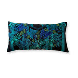Embroidered Huipil & Handwoven Corte Throw Pillow Cover