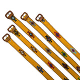 Gold Handwoven Guatemalan Whip-Stitched Belt (Copy)