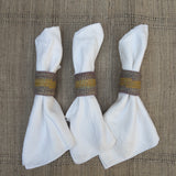Handwoven Grass Napkin Rings