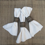 Handwoven Grass Napkin Rings