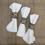 Handwoven Grass Napkin Rings