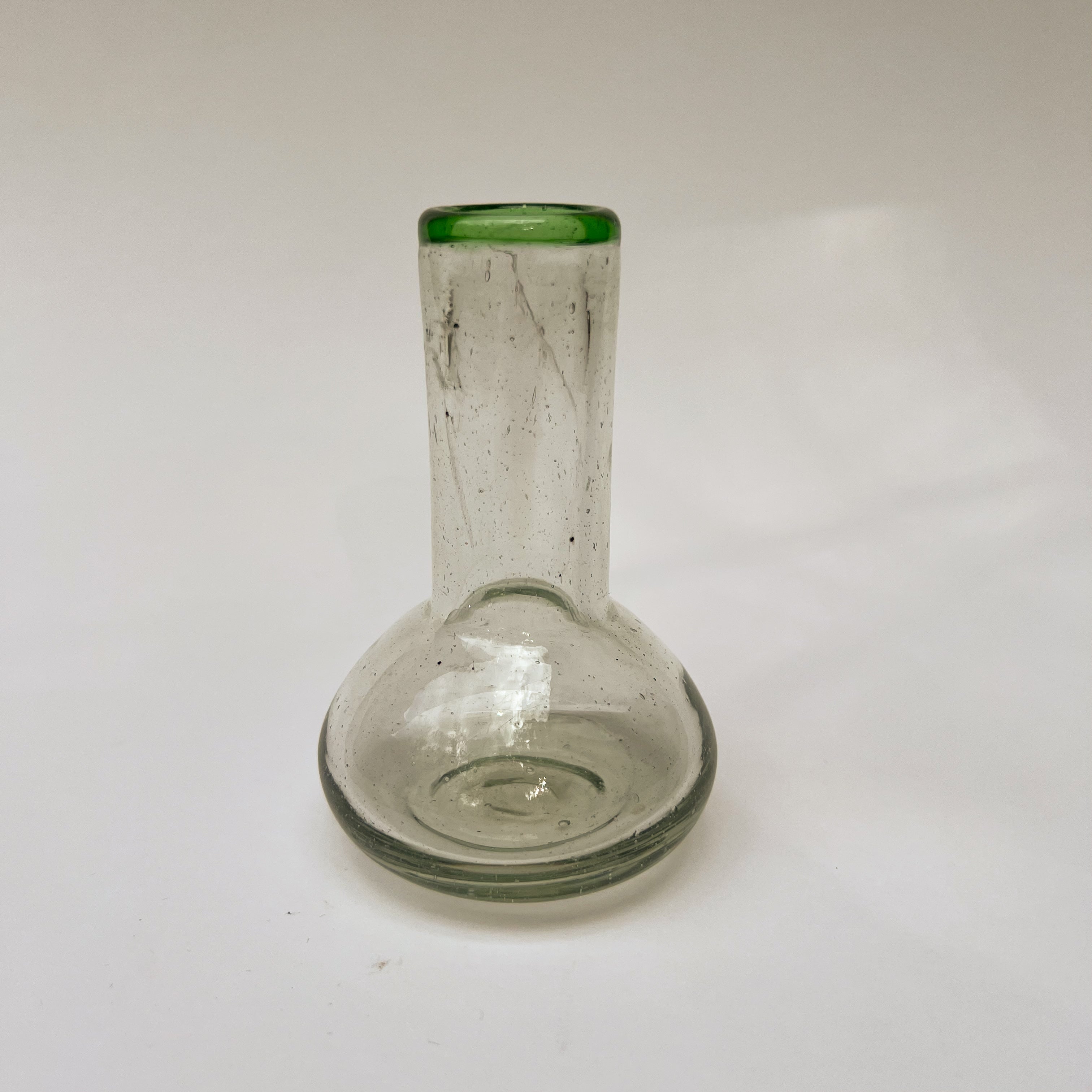 Handblown Glass Bud Vase (or Candleholder)