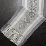 Handwoven Cotton Table Runner - Made in Oaxaca, Mexico