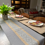 Handwoven Cotton Table Runner - Made in Oaxaca, Mexico