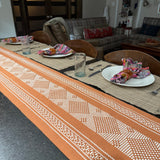 Handwoven Cotton Table Runner - Made in Oaxaca, Mexico