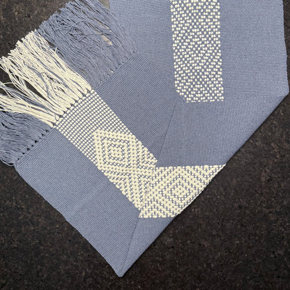 Handwoven Cotton Table Runner - Made in Oaxaca, Mexico