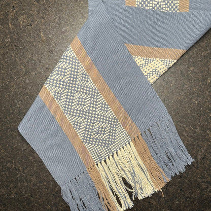 Handwoven Cotton Table Runner - Made in Oaxaca, Mexico