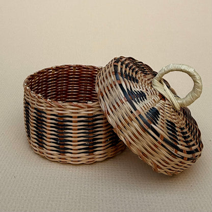 MIni Kalinago Basket with Lid