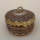 Small Kalinago Basket with Lid