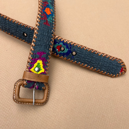 Indigo-Colored Guatemalan Belt