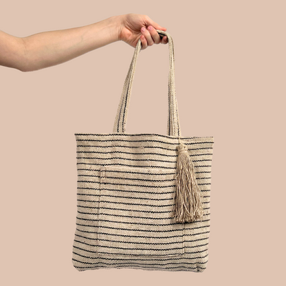 Nettle Tote with Tassel