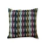 Embroidered Huipil & Handwoven Corte Throw Pillow Cover