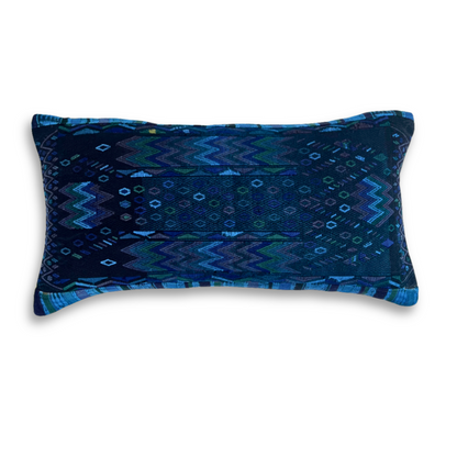 Huipil & Hemp Throw Pillow Cover