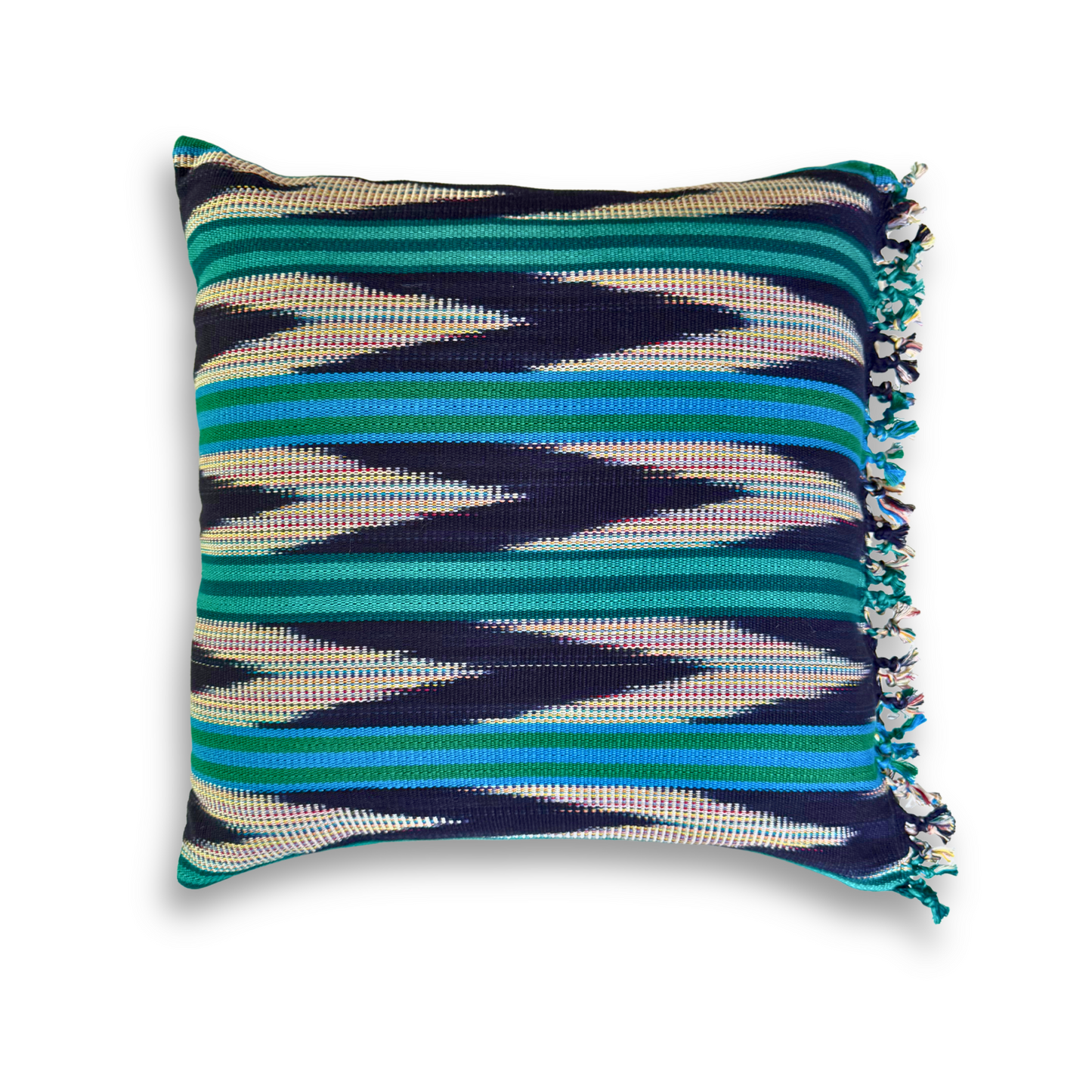 Jaspe Pillow with Fringe