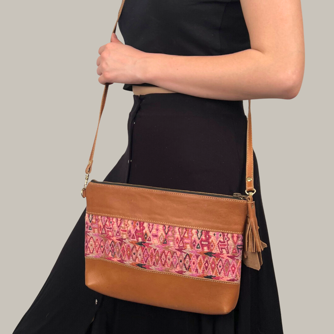 Huipil Crossbody Clutch