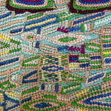 Framed Handwoven Textile (Natural Frame)