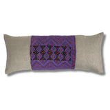 Huipil & Hemp Pillow - Intertwined