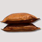 Leather Pillow Cover