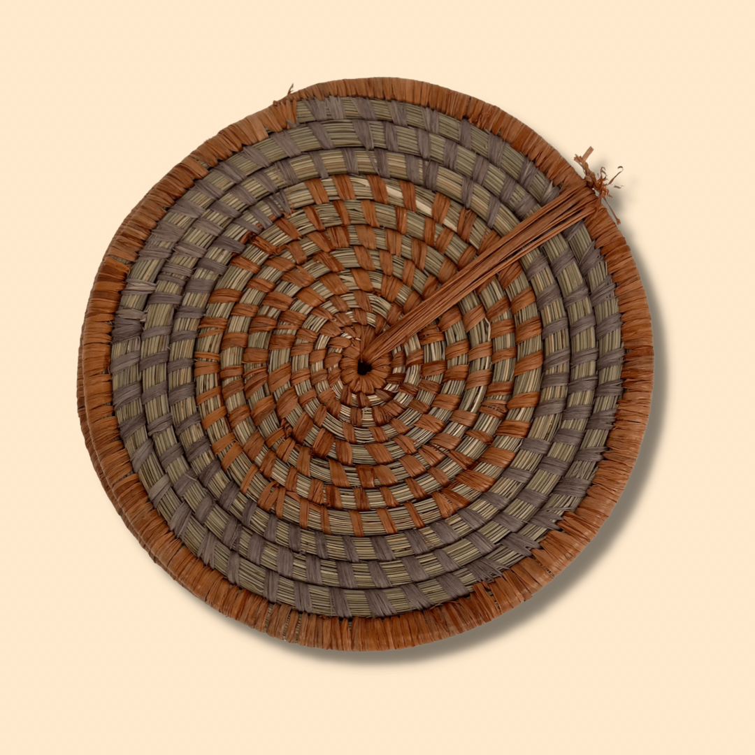 Woven Grass Coasters - Intertwined