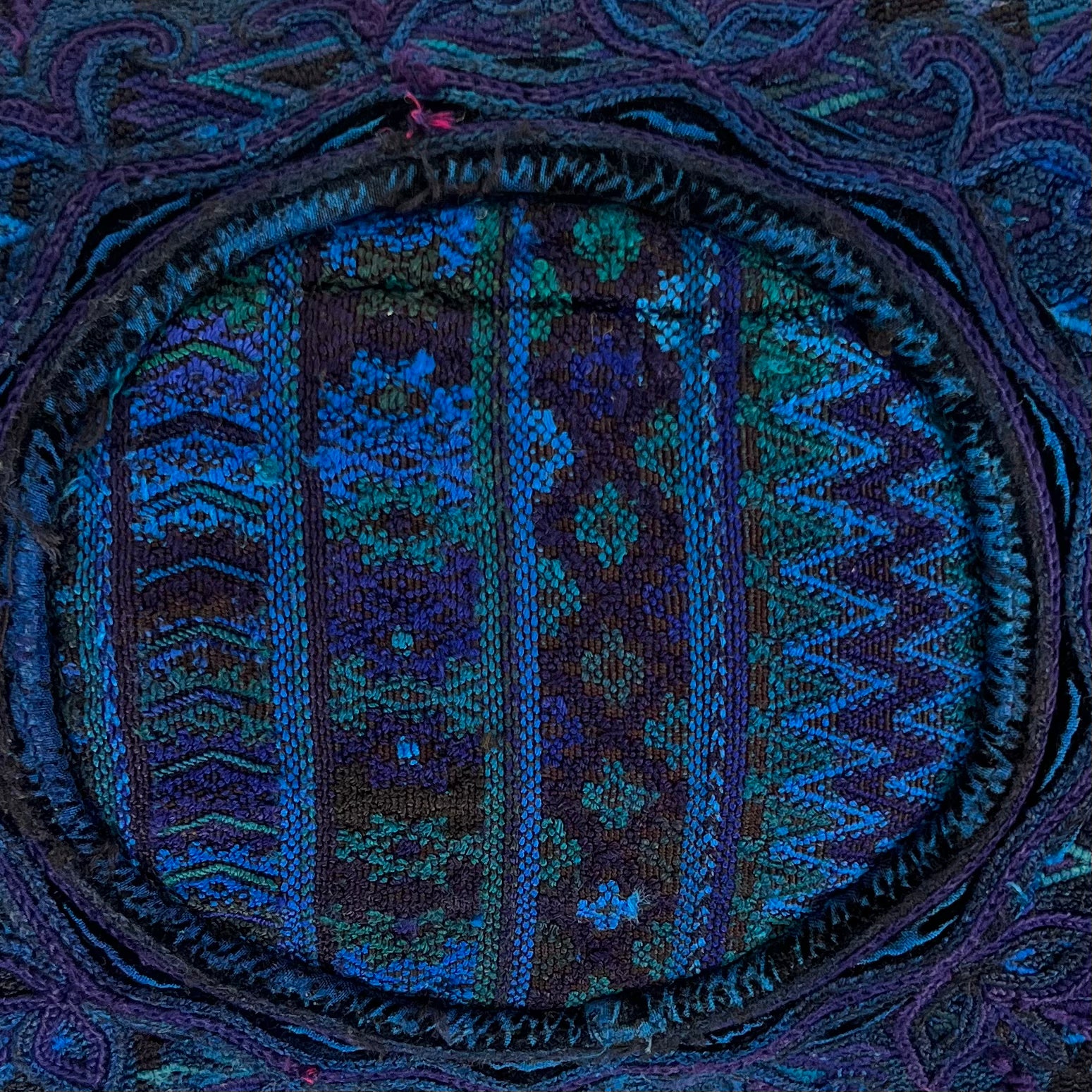 Huipil & Hemp Pilllow - Intertwined