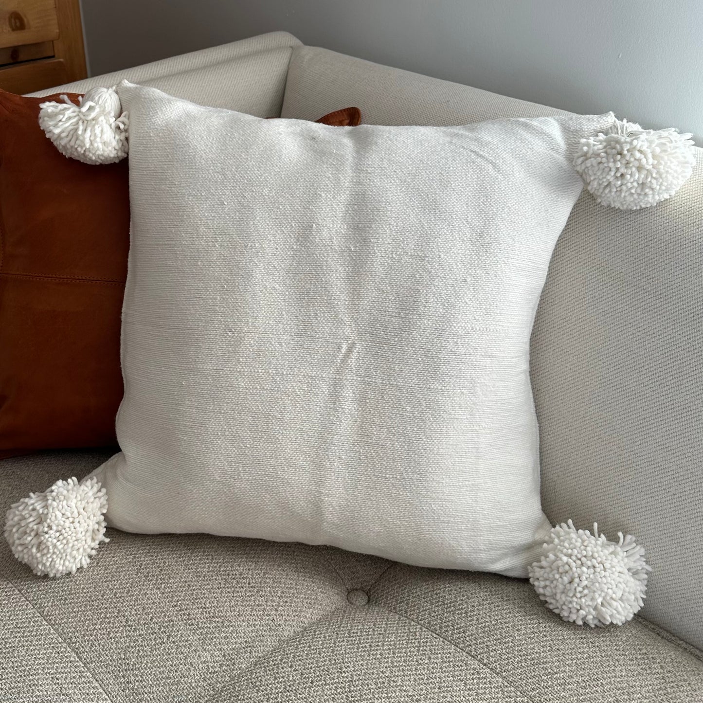 Cotton Tassel Pillow