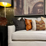 Huipil & Hemp Throw Pillow Cover