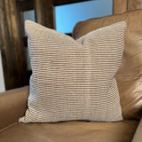 Natural Nettle Fiber Pillow Cover – Artisan-Made, Earth-Tone Home Décor