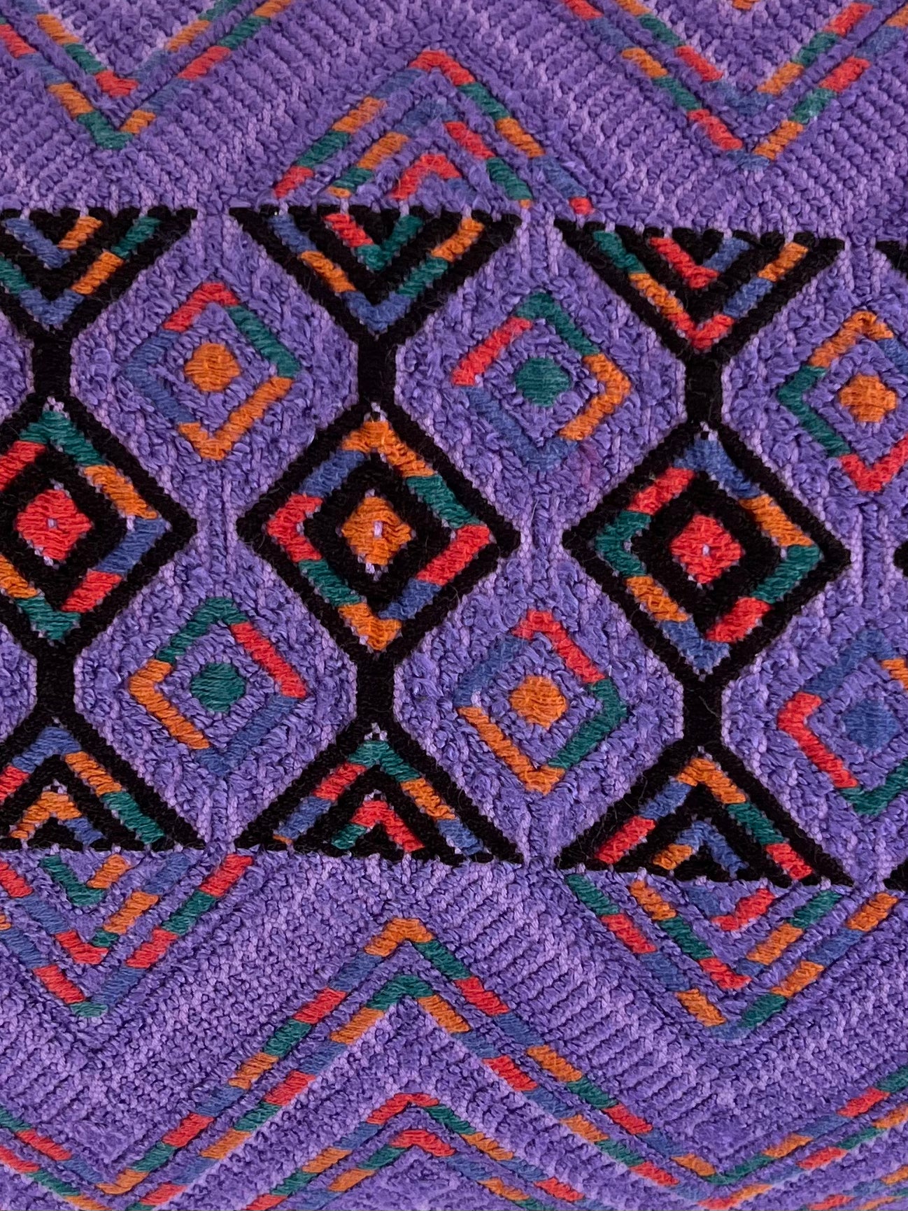 Huipil & Hemp Pillow - Intertwined